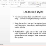 Business leadership and management styles