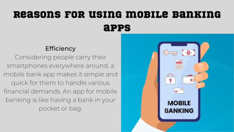 Mobile banking apps